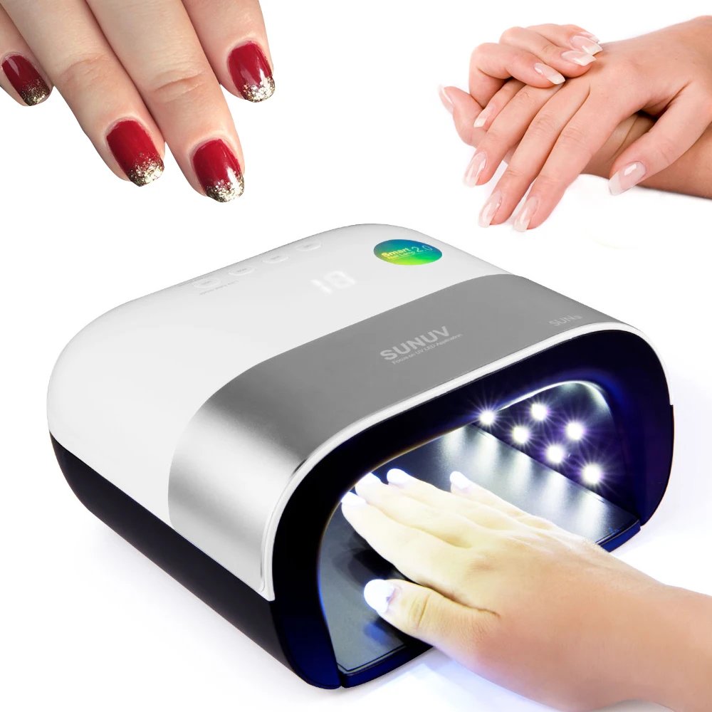 Clearance 48W SUN3 UV LED Lamp Nail Dryer with Invisible Digital Timer