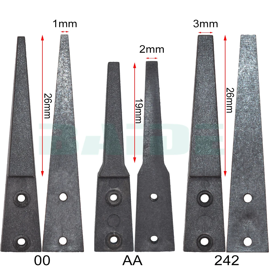 DIY инструменты антистатические пинцеты пластиковая головка ESD-00, AA, 7A, 242249250251259, 259A прецизионные щипцы 1000 компл./лот