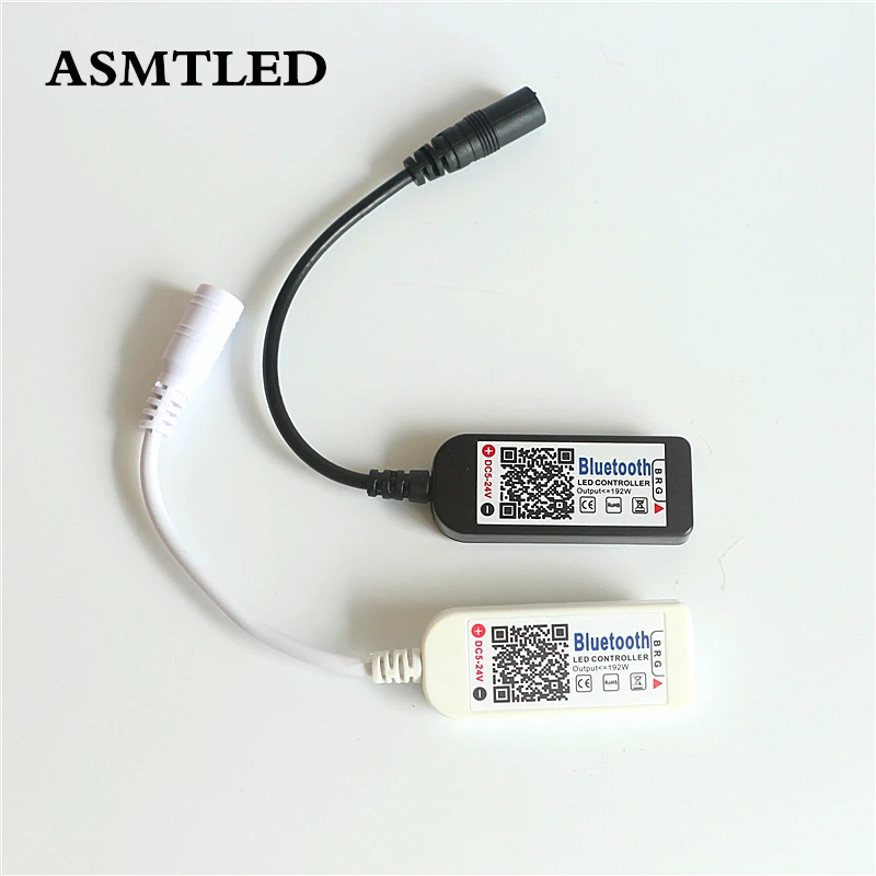 Mini Bluetooth Music IR Remote RGB RGBW LED Controller Smartphone Android IOS APP for RGB RGBW RGBWW LED Light Strip 5V 12V 24V