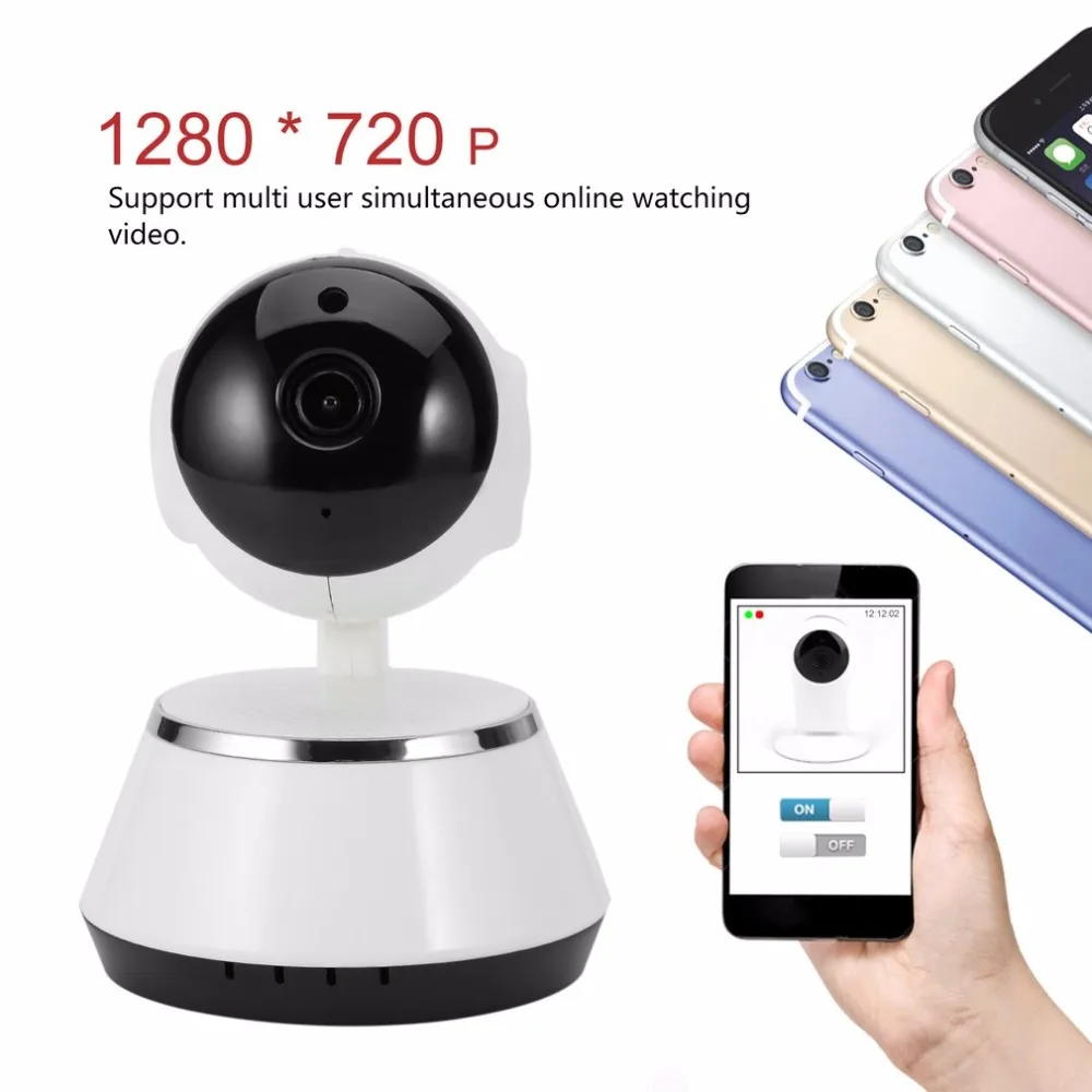 

120 Degree View Angle Mini WiFi Wireless Home Security IP Camera IR Night Vision HD Monitor Surveillance Camera for Android iOS