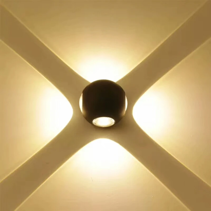 Criativa para Sala de Estar Sala de tv Plano de Fundo Decorativa de Parede Led à Prova Luminária D'água Moderna Nórdica Luz 7 High Quality Luzes e Iluminação