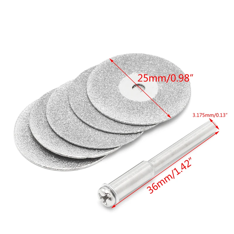 5X16/30/40/50 мм алмазные отрезные диски и сверло для конических фрез для роторный инструмент лезвие