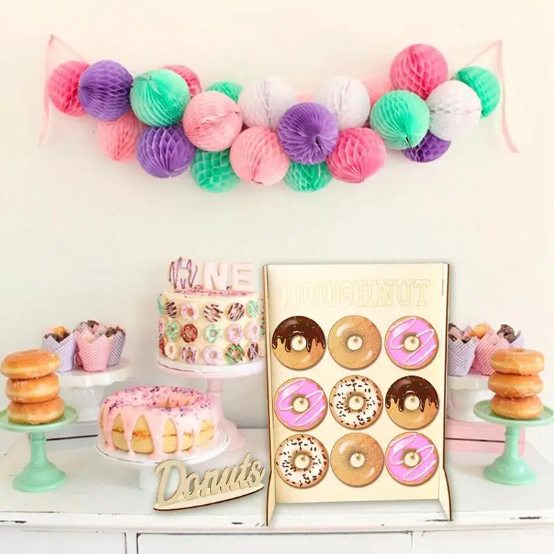 

Baking Dessert Donut Display Stand Wedding Kids Birthday Home Party Tableware Donuts Decoration Racks Doughnuts Stands Holder
