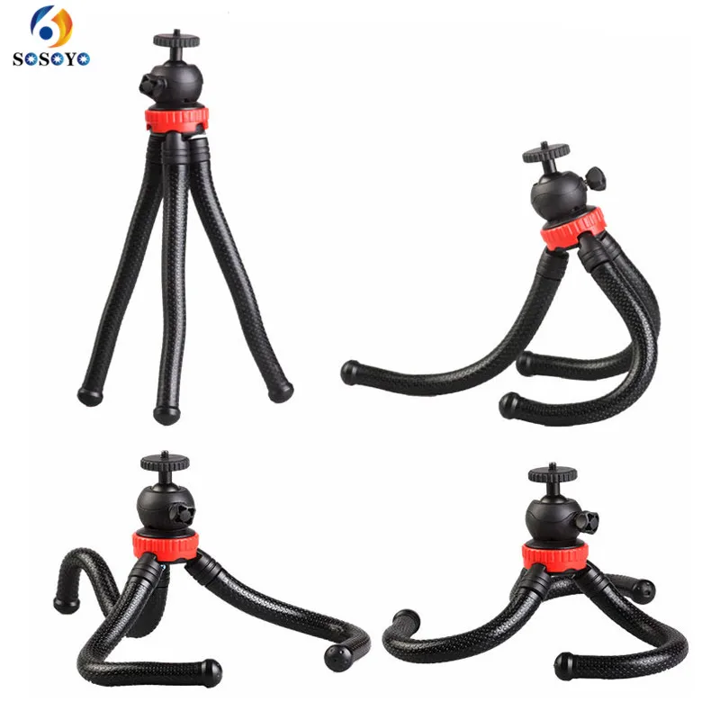 Flexible Octopus Large Tripod Stand Multi-functional Mini Camera Tripod For Digital Camera Smartphone Accessories (9)