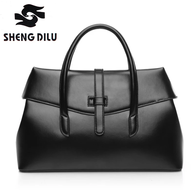 

2016 Autumn And Winter New Style Brief Women's Handbags High Quality Genuine Leather Bag Elegant Lady's Bags