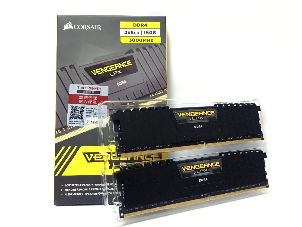 Комплект памяти CORSAIR VENGEANCE LPX 16 Гб(2x8 ГБ) DDR4 PC4 D ram 2400 МГц 3200 МГц 3000 МГц C16 модуль настольной памяти оперативная Память DIMM