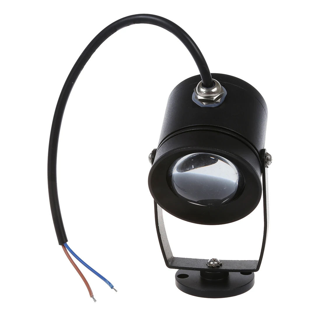 RGB светодиодный светильник 16 цветов 10 Вт+ 12 В DC черный водонепроницаемый декоративный