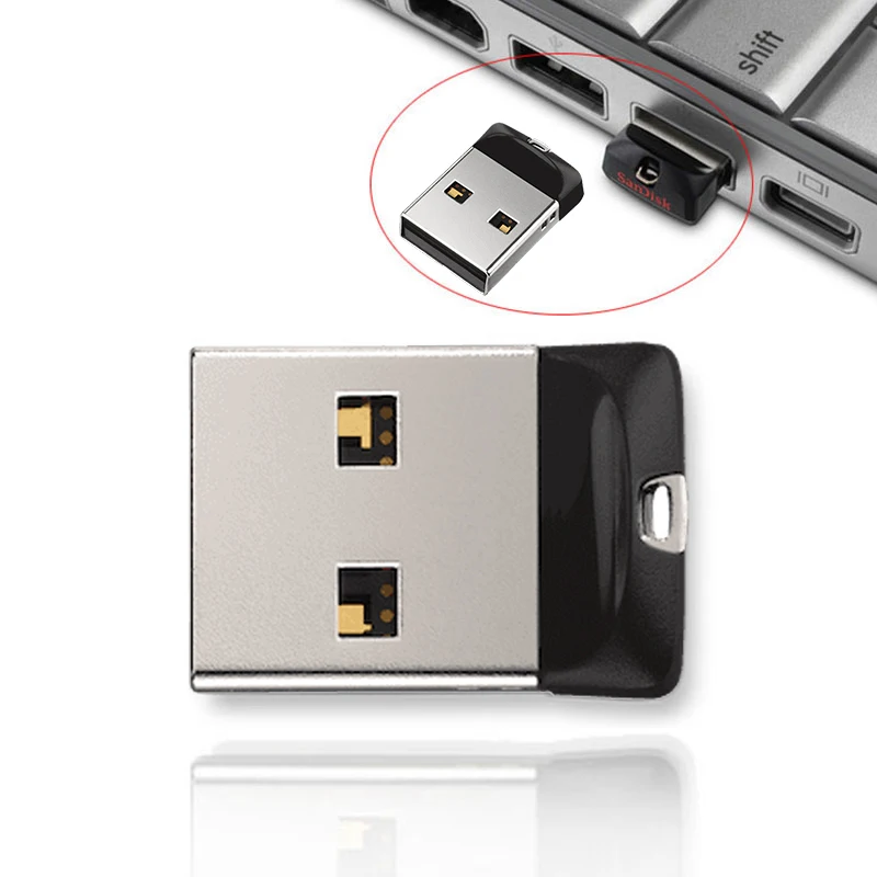 sandisk CZ33 USB флеш-накопитель 64 ГБ Флешка 32 ГБ флеш-накопитель 16 Гб U диск 8 ГБ мини USB 2,0 карта памяти для ПК/ТВ/автомобильного плеера