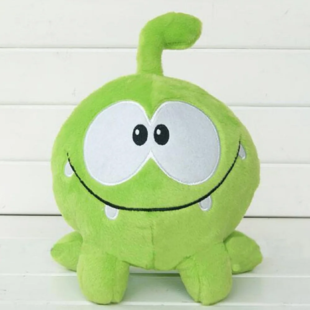 Lovely 7 20cm om nom frog plush toys cut the rope soft stuffed cut the rope