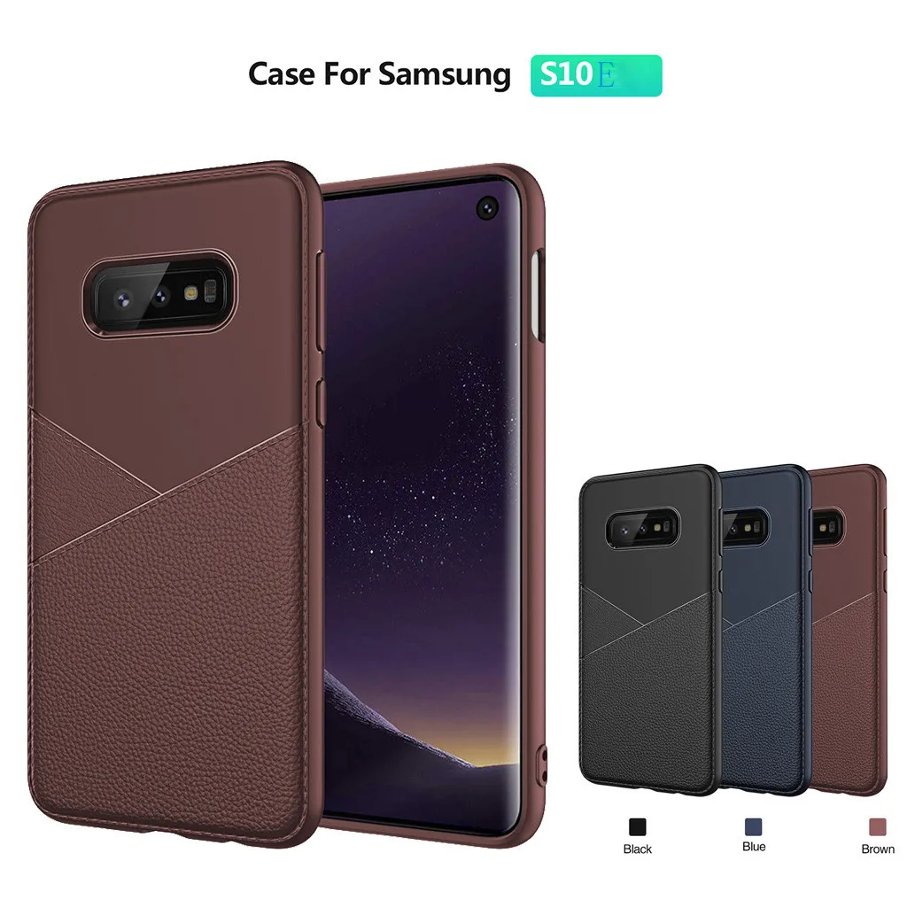 

for samsung galaxy S10E Case Rugged TPU Business Case Cover For samsung galaxy S10E 5.8inch C315