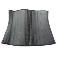 25 steel boned waist training corsets and bustiers waist trainer latex corselet underbust corset sexy gaine amincissante shaper