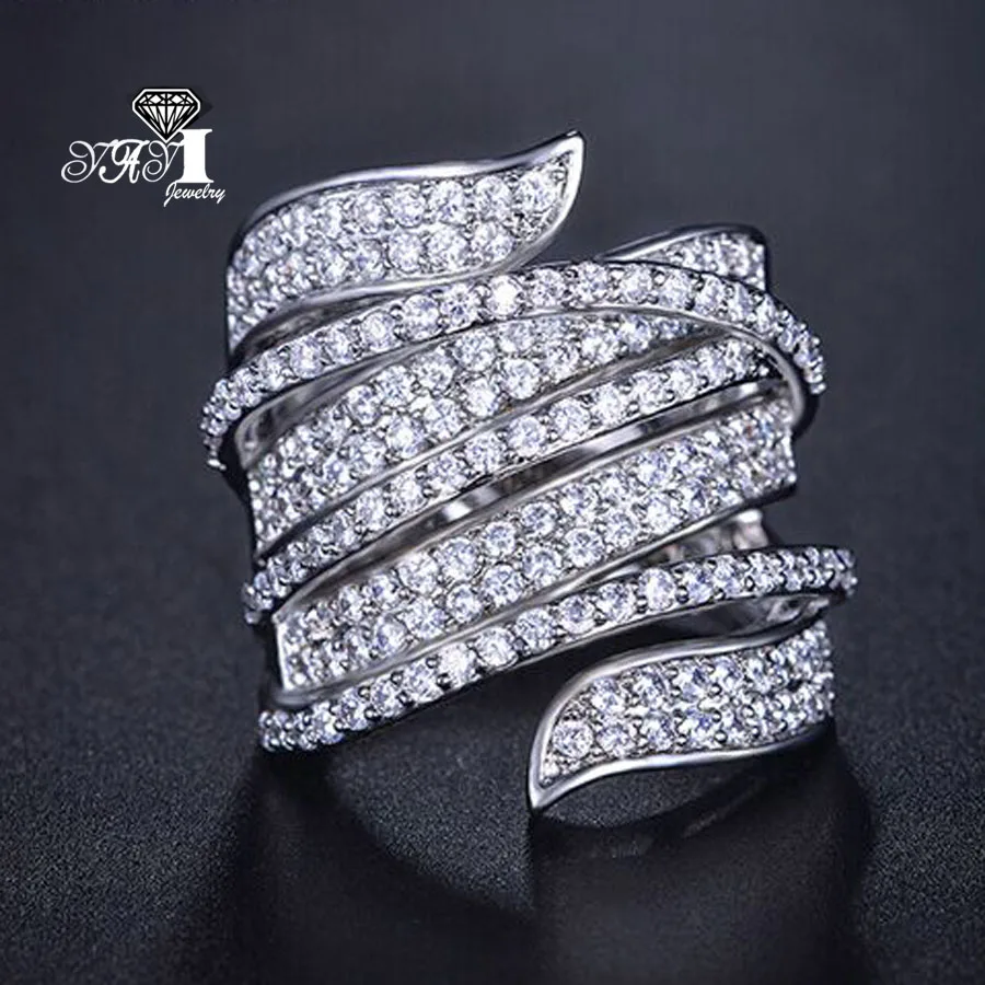 

YaYI Jewelry Fashion Princess Cut 5.8 CT White Zircon Silver Color Engagement Rings wedding Heart Flower Rings Party Rings