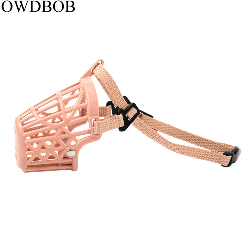OWDBOB намордник для маленькой собачки корзина пластиковая антикусающая