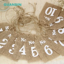 GUANDIN, DIY вечерние, на день рождения, льняной щит, линия, карта, флаг, индивидуальный заказ, Цифровой Флаг/дом/свадебное мероприятие/детский душ