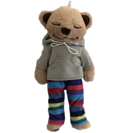 Чехол для телефона Yogi Bear для iphone 11 Pro Max 11 XS MAX XR 8 plus 7 милый пушистый чехол плюшевый чехол для iphone 6s SE 5S Yoga Teddy - Цвет: Multicolour Pants