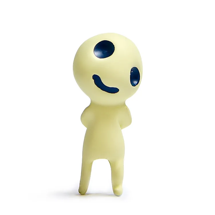 Миядзаки Принцесса Мононоке Kodama дерево дух фигурки Studio Ghibli мини Полимерная