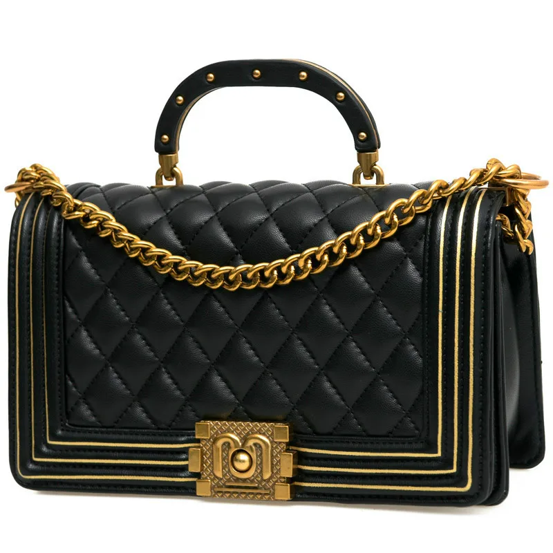 

Small Leather Chain Luxury Handbag Women Bags Designer Cross Body Bags for Women Channel Messenger Bag Famous Brand louis gg bag