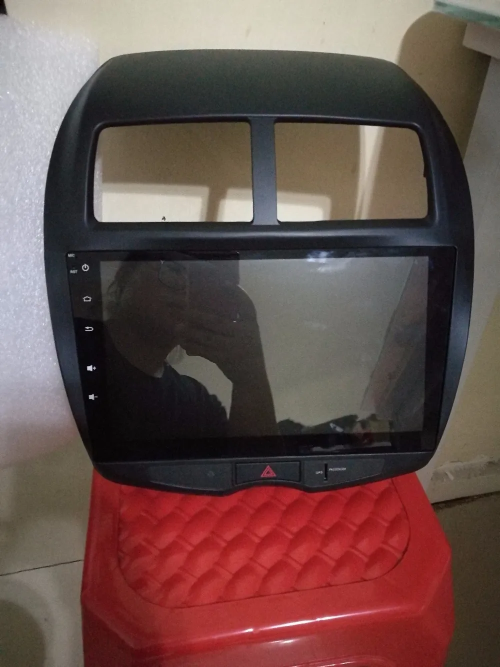 Best 10.1" Car Multimedia System Car DVD GPS For Mitsubishi ASX  Support steering wheel control 1GbRam 4-core WIFI DVR 3G 1024*600 15