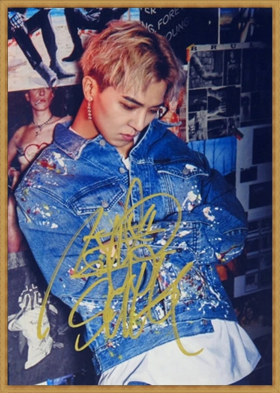 Оригинальная фотография с автографом Winner Song Min Ho 4*6 дюймов бесплатная доставка K POP