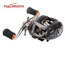 Tsulinoya SP-200 Рыболовные катушки 14BB 6,3: 1 центробежные и магнитные Molinetes Peche Mer Carretilha De Pesca baitcasing Wheel