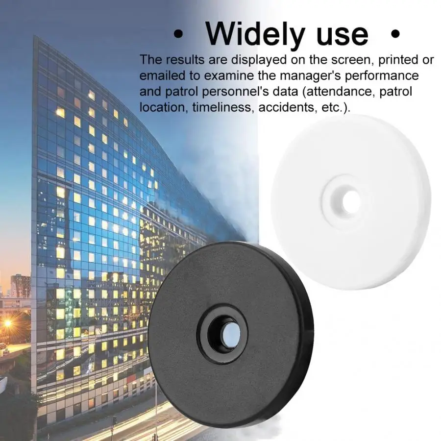 

10Pcs RFID Tags 125KHz Patrol Tags For Guard Tour Checkpoint System