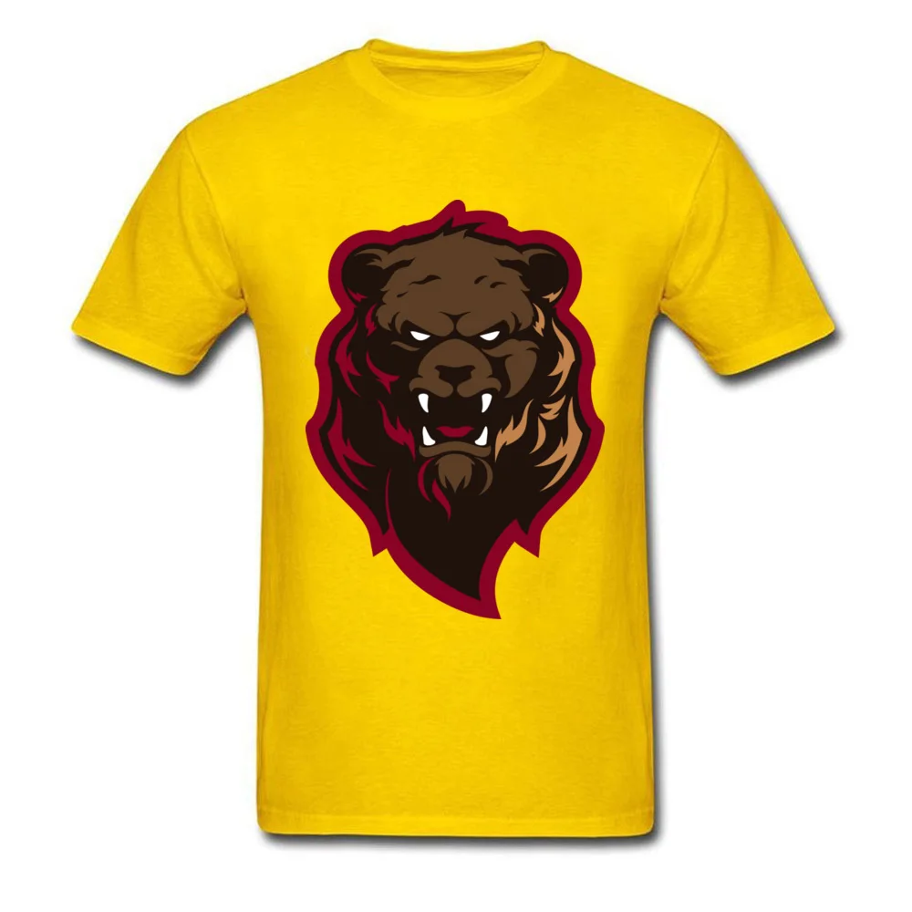 Angry grizzly bear_yellow
