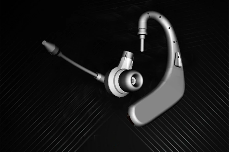 Fineborn Ergonomic Over-ear Wireless Bluetooth Earphones with Mic Voice Prompt Handsfree Business Headphone for Smartphone Music  (10)