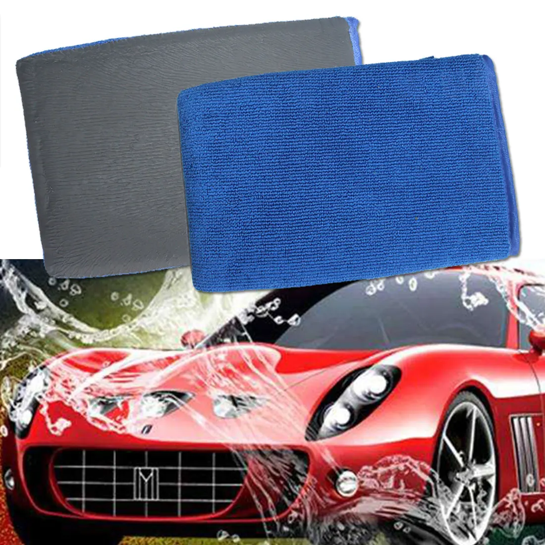 BU Bauty Car Wash Magic Clay Bar Mitt Car Clay Cloth Auto Care Cleaning