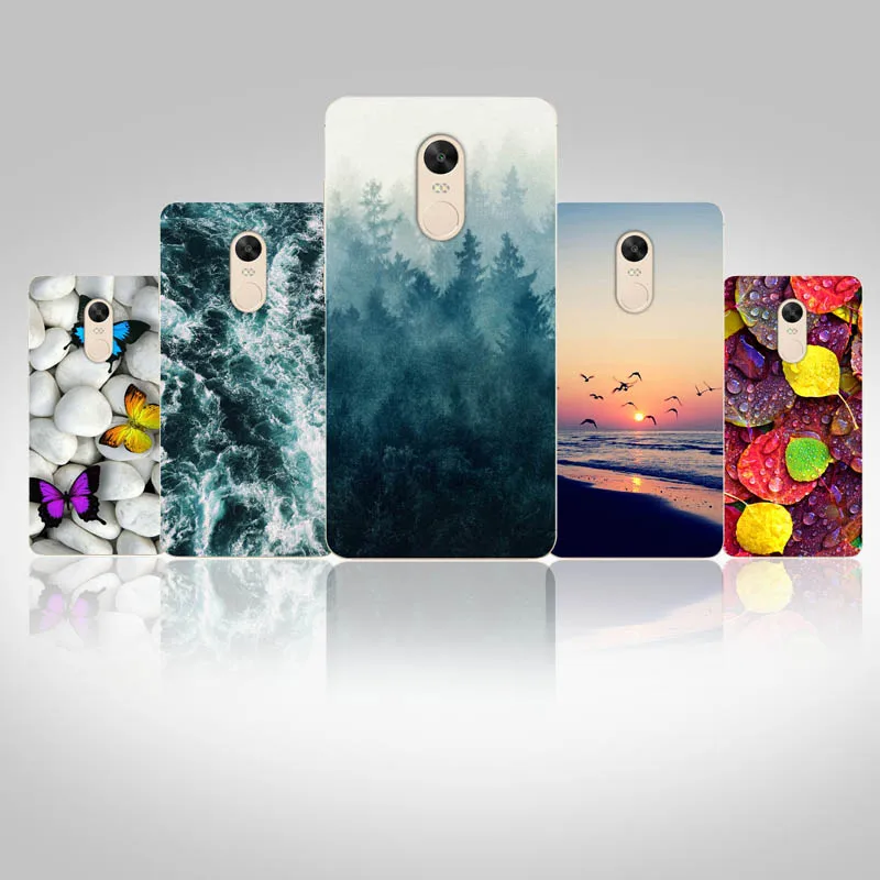 

FANATU Soft TPU Redmi Note 4 Case Silicon Funda Xiaomi Redmi Note 4 Back Cover Bumper Xiaomi Redmi Note 4 64gb Case CN Version