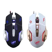 1,8 м Q8 USB проводной Мышь USB оптическая Мышь Gamer Мыши для портативных компьютеров компьютерных игр с регулируемым Точек на дюйм без звук r20