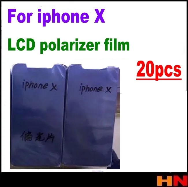 

20pcs For iphone X ix IPX Polarizer Film Display Polarized Film