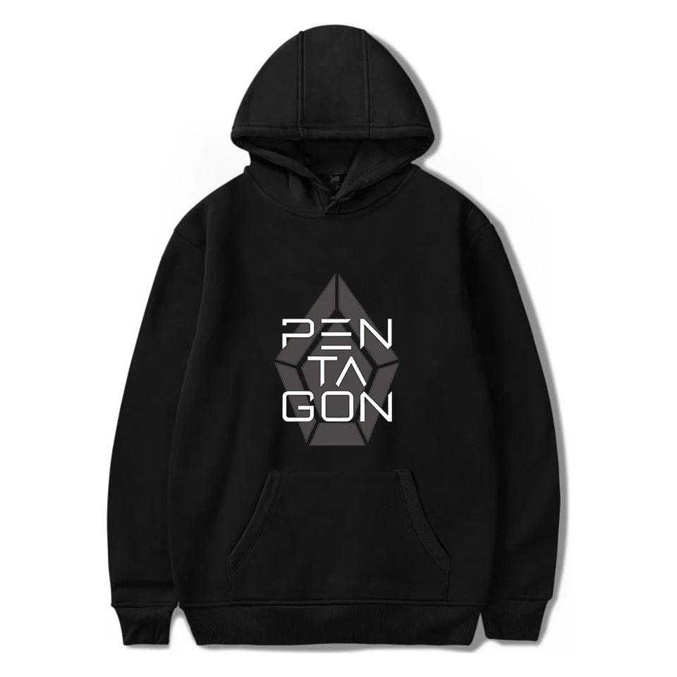 

2019 Kpop PENTAGON Album DEMO_01 2D Print Hooded sweatshirt Women/Men popular Clothes Hot Sale Hoodies sweatshirt