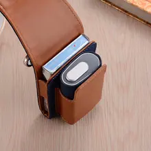 Popular Canvas Leather for glo Electronic Cigarette Accessorie Carrying Case for GLO Protective Pouch Bag cases