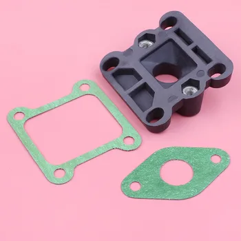 

Carburetor Insulator Intake Manifold Gasket Kit For Robin NB411 EC04 BG411 CG400 2 Stroke Trimmer Brush Cutter Engine