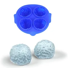 Кухонный ручной инструмент Brain силиконовый кубик льда 4 Даже силиконовая форма для торта прочная легкая форма для изготовления мороженого