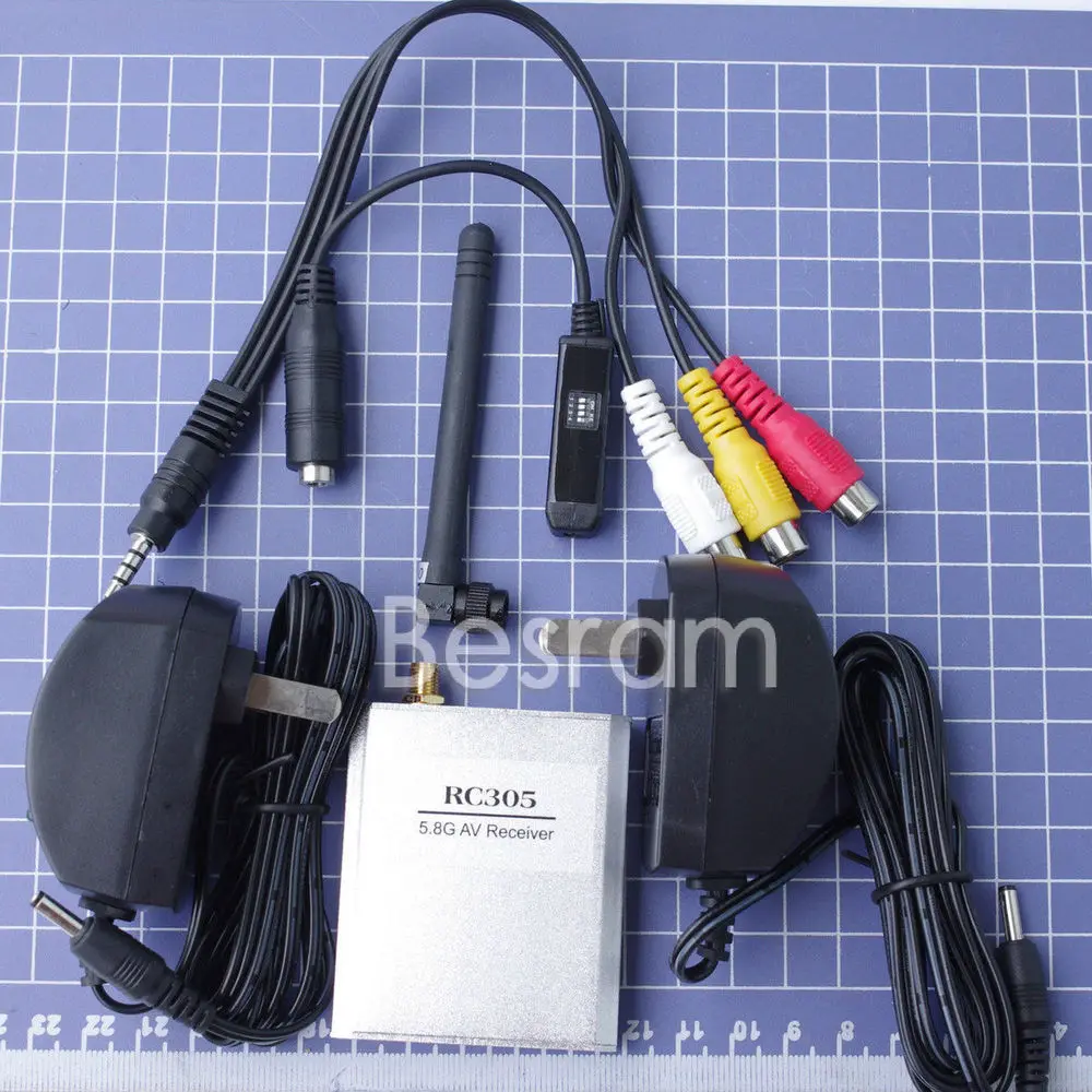 

5.8GHz Video Audio AV Wireless Transmitter Receiver Kit Power Supply cable