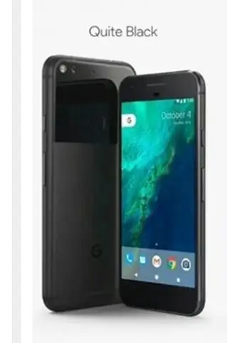 Разблокированный Google Pixel XL 4 Гб ОЗУ 32 Гб 128 Гб ПЗУ 4G LTE Android мобильный телефон 5,5 ''Snapdragon четырехъядерный отпечаток пальца - Цвет: Black