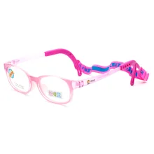 Мягкие силиконовые очки для детей, регулируемые ножки, удобные очки для студентов со слабым видением, футляр для очков, приливной пояс 330