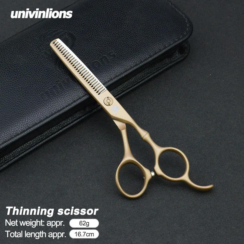 5.5/6" black gold barber hair scissors hairdressing scissors professional hair scisor barber supplies shears gift japan haircut