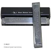 New 2022 Upgraded version Swan 24 Holes Octave-tuned harmonica,metal harmonica  Key of C with Case ► Photo 2/2