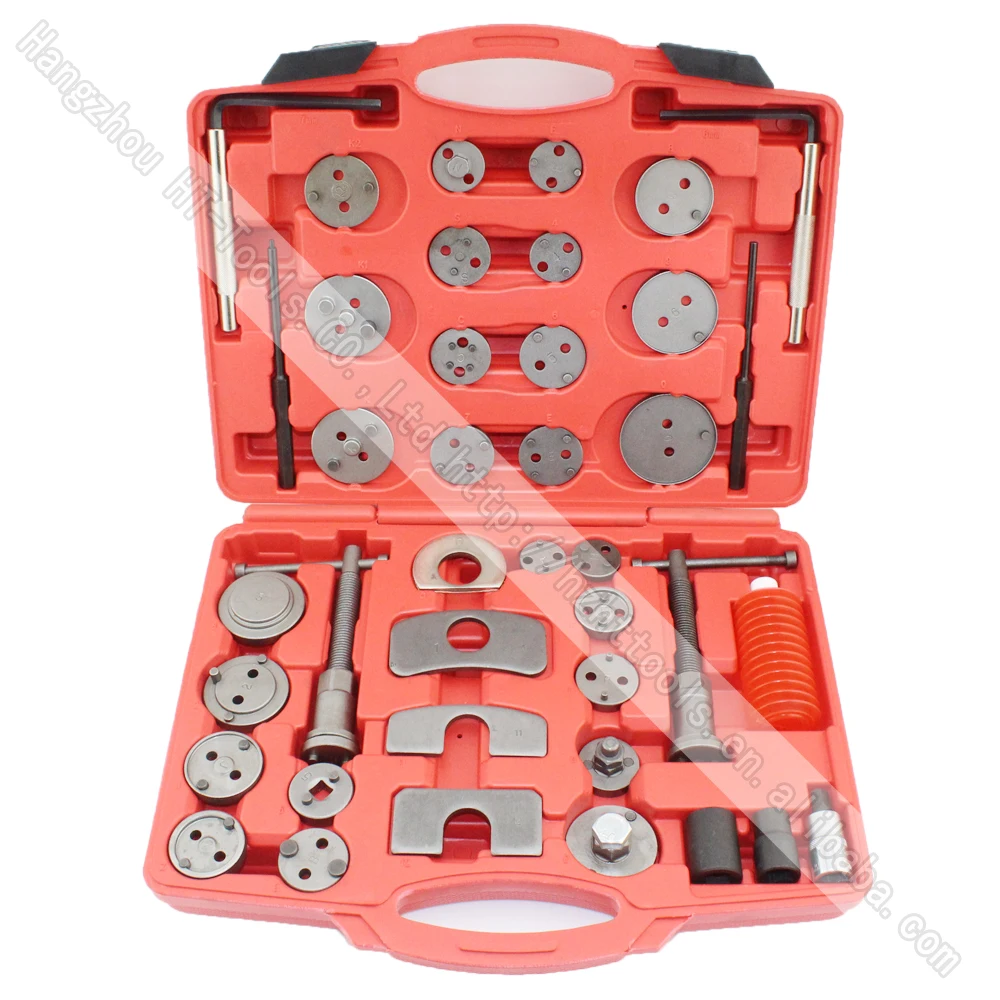 Set Ritrazione Pistoni Freno Kit Strumenti 22 Pezzi Per Pistoni Freno (caliper Tool Set) - Incl. Utensile Per Rientro, USA, Garanzia 1 Anno Kit Meccanico 22 Pezzi - Foto 3