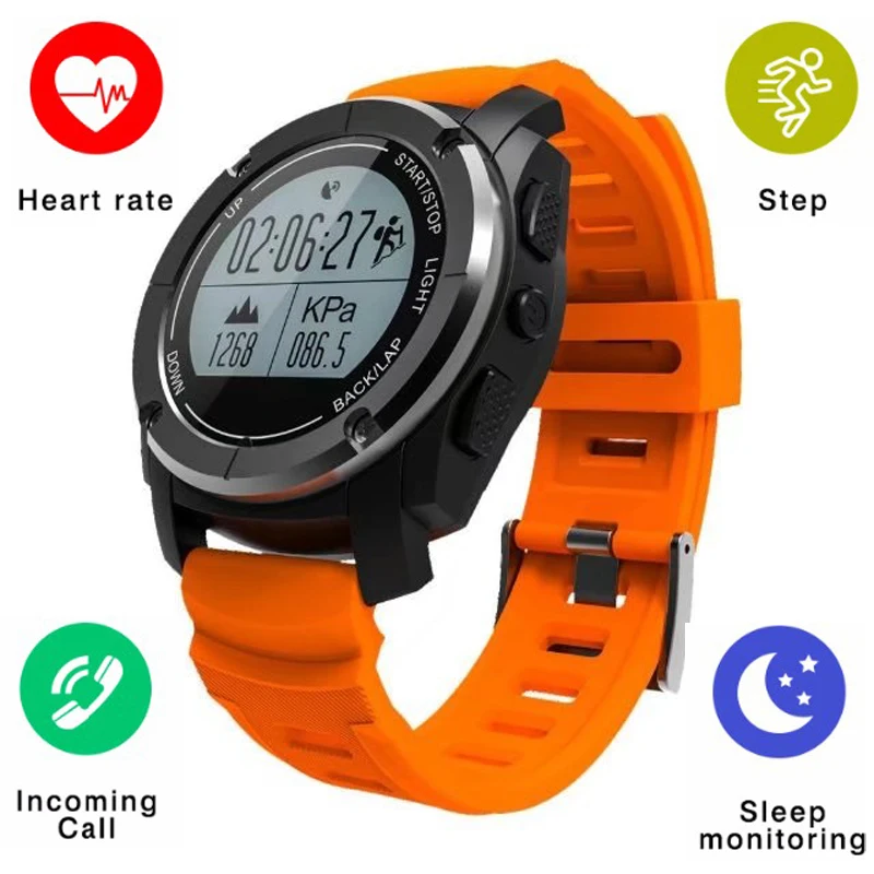 

Sports Smart Watch S928 Support G-sensor GPS Heart Rate Monitor Smart Notification Sport Mode Smart Wristwatch for Android IOS