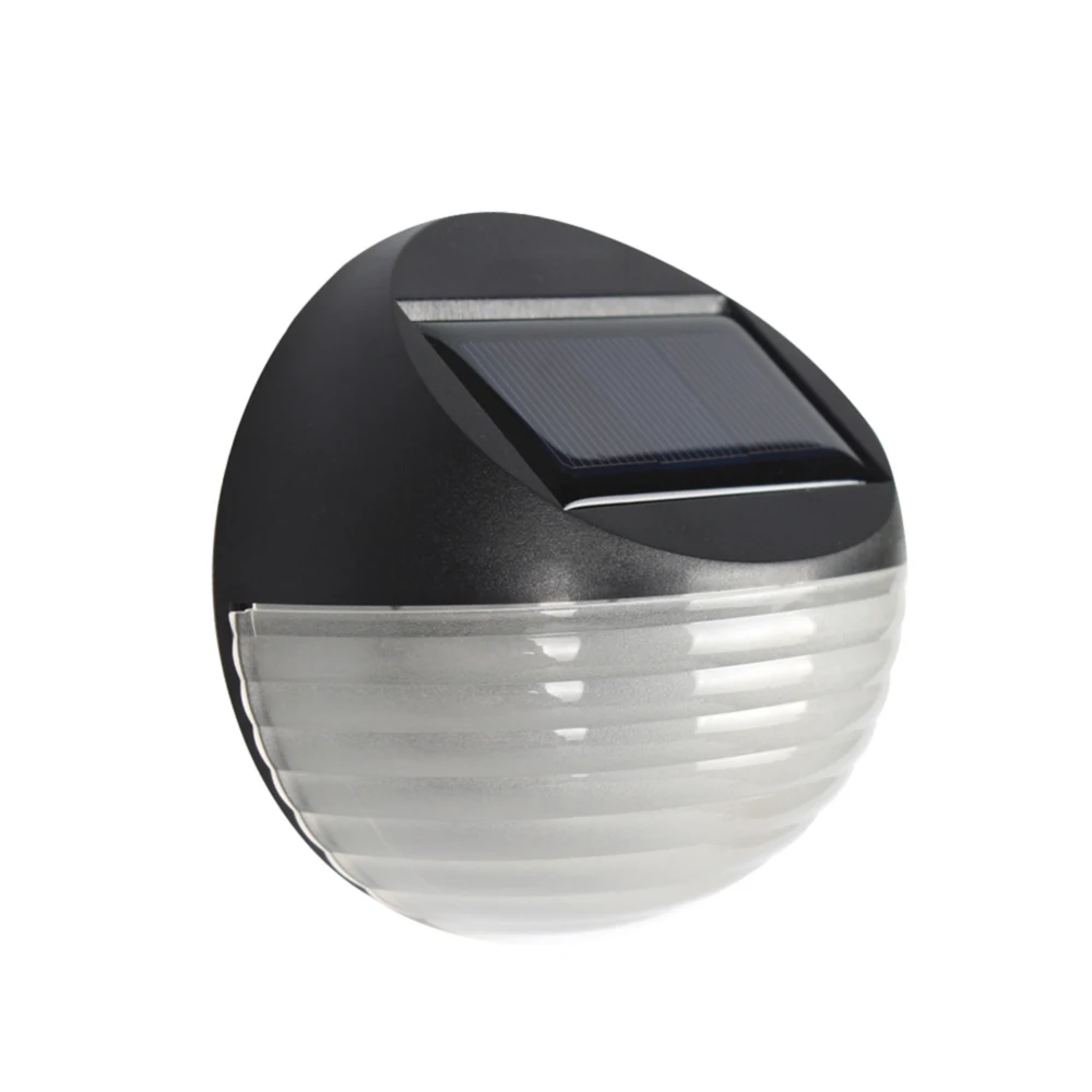 Solar Power Light Sensor 6 LED Energy Saving Lamp Wall Light Outdoor Garden Fence Waterproof Lamp Night Light Solar Wall Light