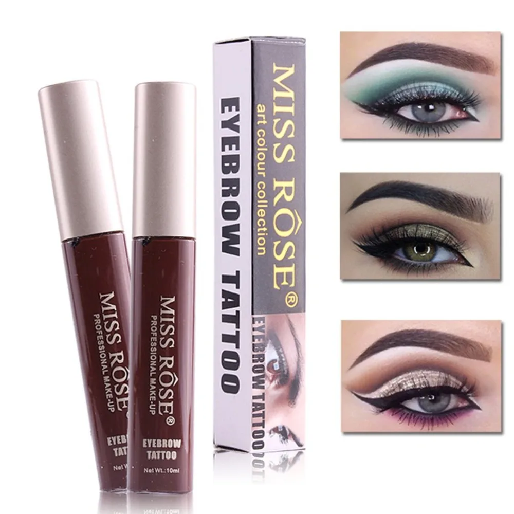 

Square tube Yajin cover eyebrow liquid 6 color single color box 2018 NEW SELLING Makeup Tools Cosmetic Beauty Eyebrow Pen