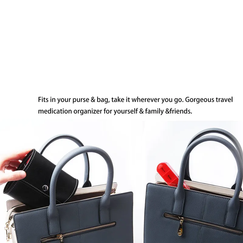 1pc 28 Squares Weekly 7 Days Tablet Pill Box Holder Medicine Storage Organizer Container Case High Quality