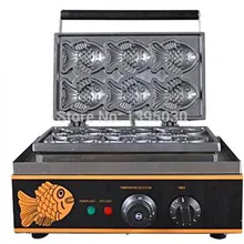 1 шт. FY-112 электрическая Корейская рыба вафельница торт чайник Электротермическое закуска оборудование машина для выпечки