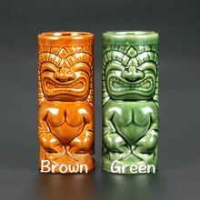 Free Shipping Hawaii Tiki Mugs Cocktail Cup Beer Beverage Mug Wine Mug Ceramic Tiki Mugs