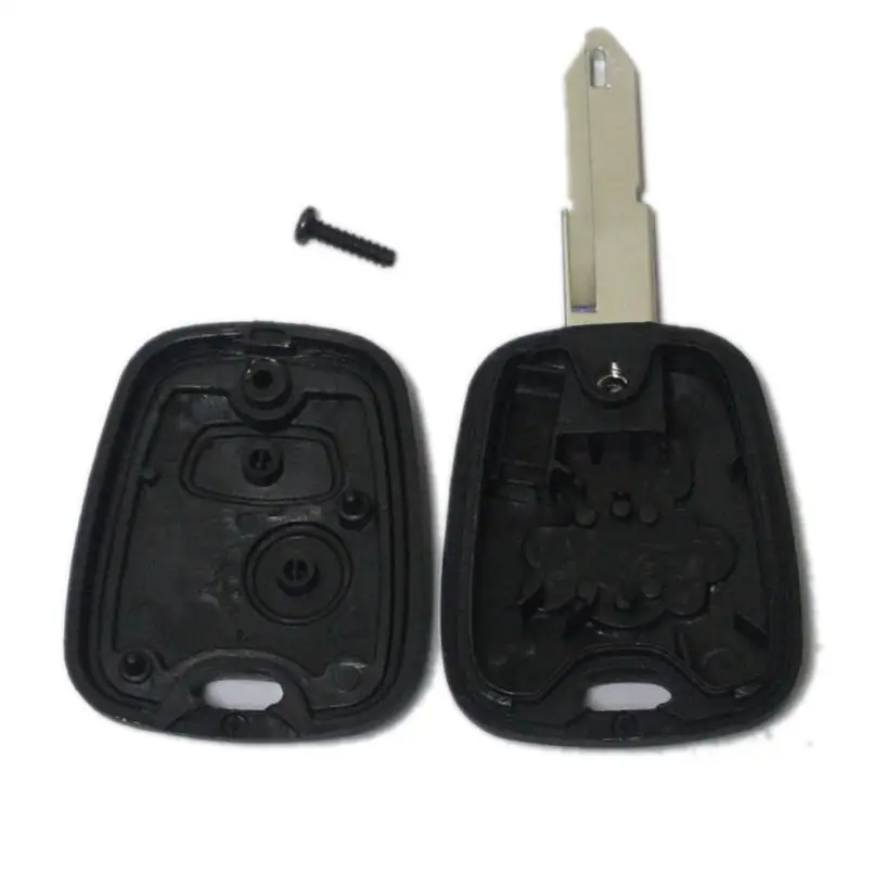 

Car Keys Shell Plastic 2 Buttons Remote Flip Key Shells Cases For PEUGEOT jun22