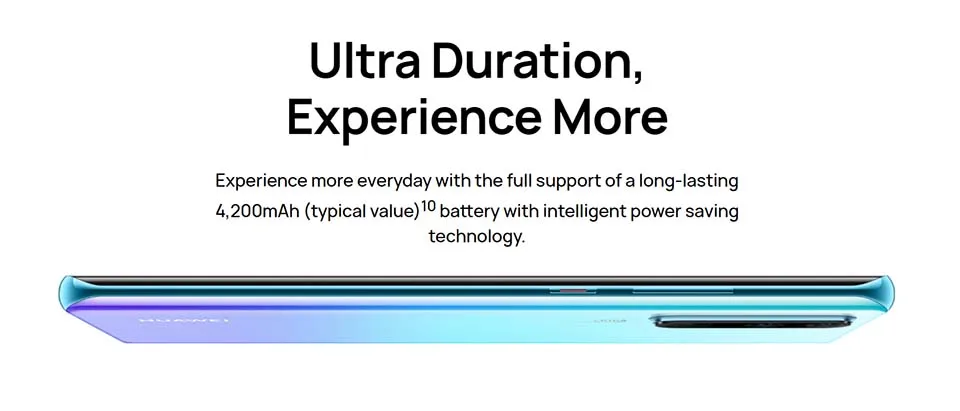 Мобильный телефон huawei P30 Pro, 8 ГБ, 256 ГБ, Восьмиядерный процессор Kirin 980, 6,47 дюйма, OLED, 40 МП, 5 камер, аккумулятор 4200 мАч, NFC, глобальная версия