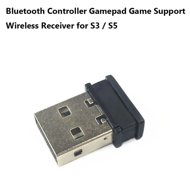 

Wireless Gamepad Bluetooth Receiver Portable USB Bluetooth Receiver Adapter for S5/S3/C8/C6/S6/T3 Wireless Game Controllers